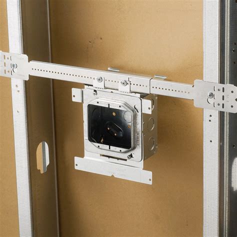 junction box brackets|receptacle outlet box.